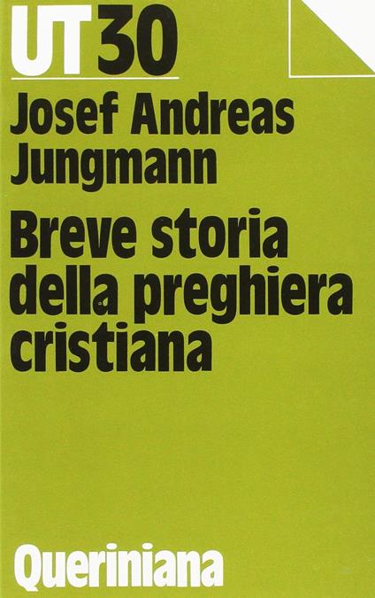 Breve storia della preghiera cristiana - copertina