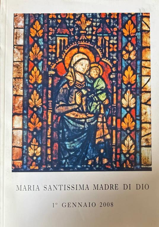 Maria Santissima Madre di Dio 2008 - copertina