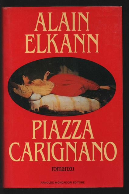 Piazza Carignano - Alain Elkann - copertina