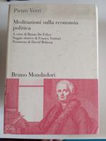 Meditazioni sulla economia politica