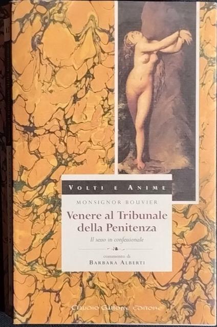 Venere al Tribunale della Penitenza. Il sesso in confessionale - copertina