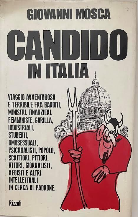 Candido in Italia - Giovanni Mosca - copertina