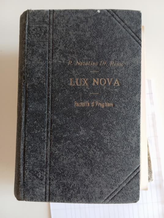 Lux nova - copertina