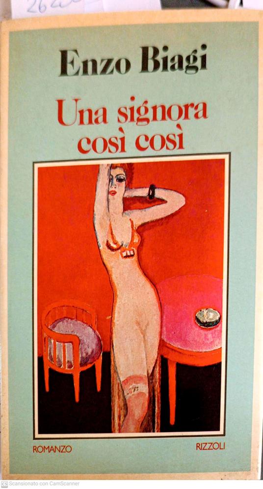 Una signora così così - Enzo Biagi - copertina