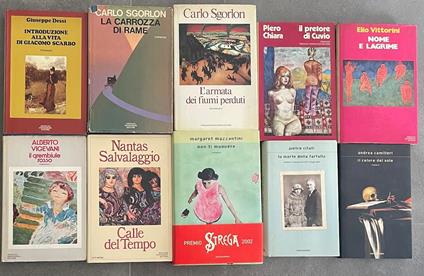 Lotto di 10 libri della Collezione "Scrittori italiani e stranieri". Vedi descrizione - copertina