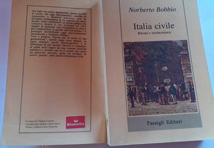 Italia civile. Ritratti e testimonianze - Norberto Bobbio - copertina