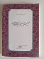 Lezioni di grammatica storica italiana