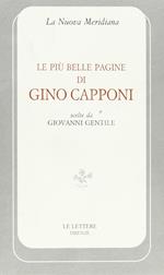 Le più belle pagine di Gino Capponi