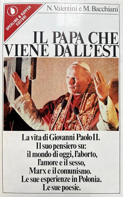 Il papa che viene dall'est - copertina