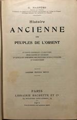 Histoire ancienne des peuples de l'Orient