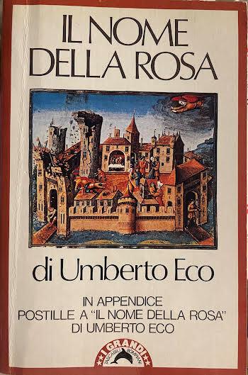 Il nome della rosa - Umberto Eco - copertina