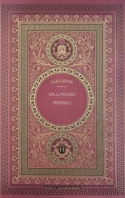 Villaggio Aereo - Jules Verne - copertina