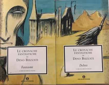 Le cronache fantastiche di Dino Buzzati. 2 Volumi Fantasmi - Delitti - copertina