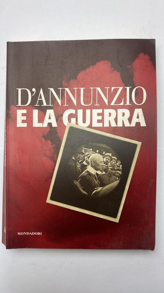 D'Annunzio e la guerra - copertina