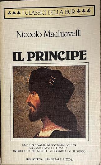 Il principe - Niccolò Machiavelli - copertina