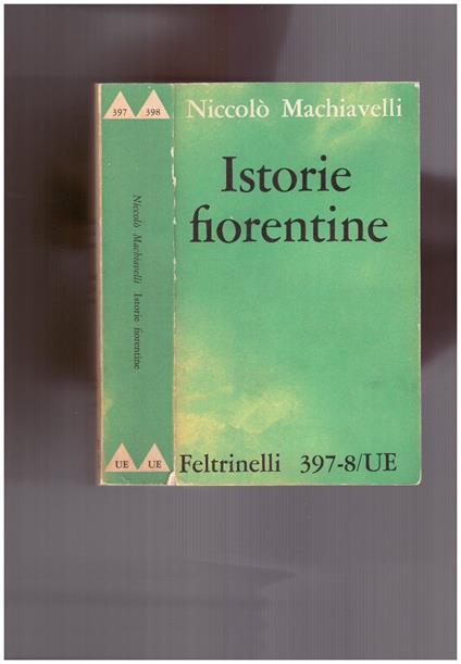 Istorie fiorentine - Niccolò Machiavelli - copertina