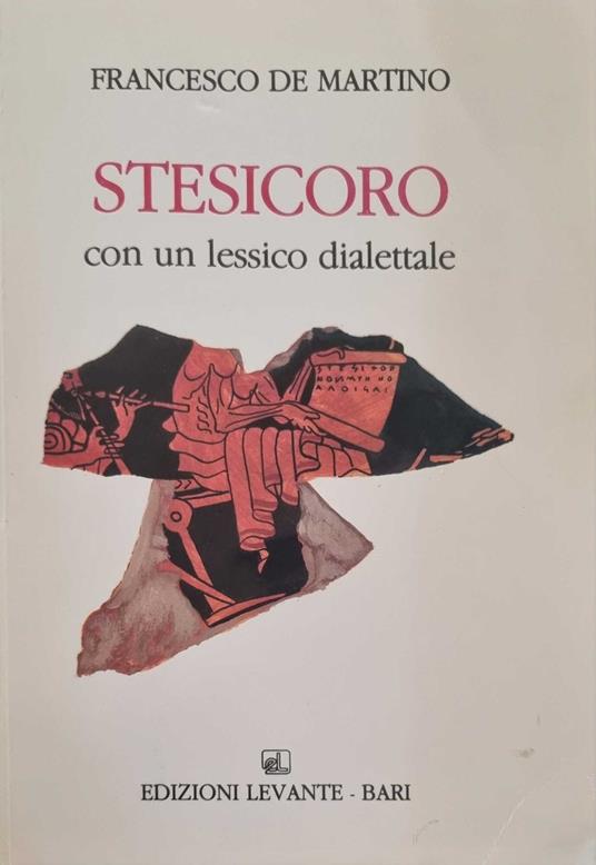 Stesicoro con un lessico dialettale - copertina