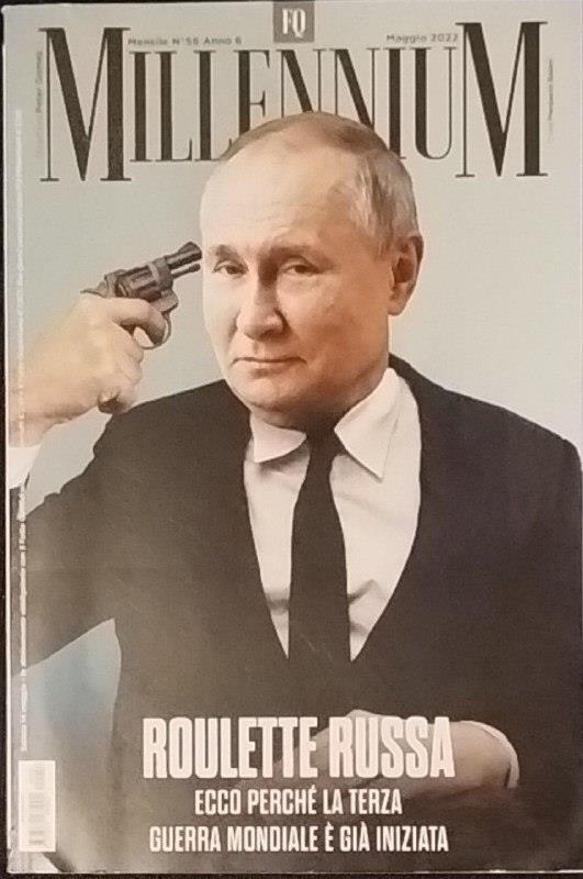 Millennium. Roulette russa. Ecco perchè la terza guerra mondiale è già iniziata - copertina