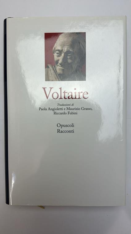 Opuscoli. Racconti - Voltaire - copertina