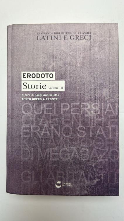 Storie. Volume 3 - copertina