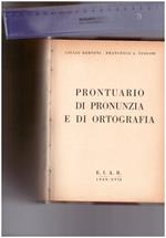 Prontuario di pronunzia e di ortografia