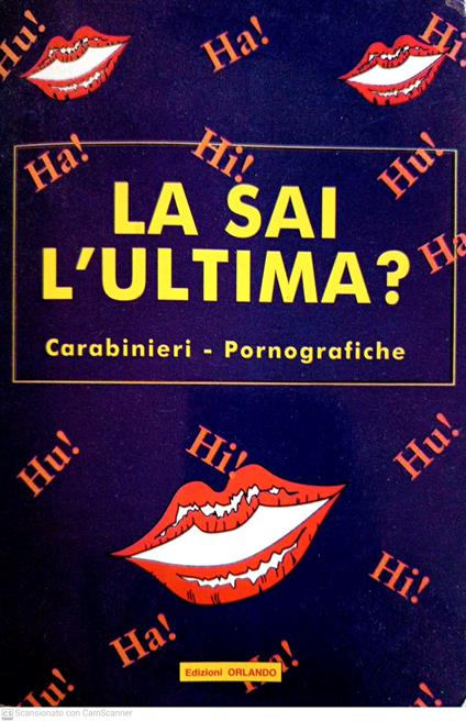 La sai l' ultima? - copertina