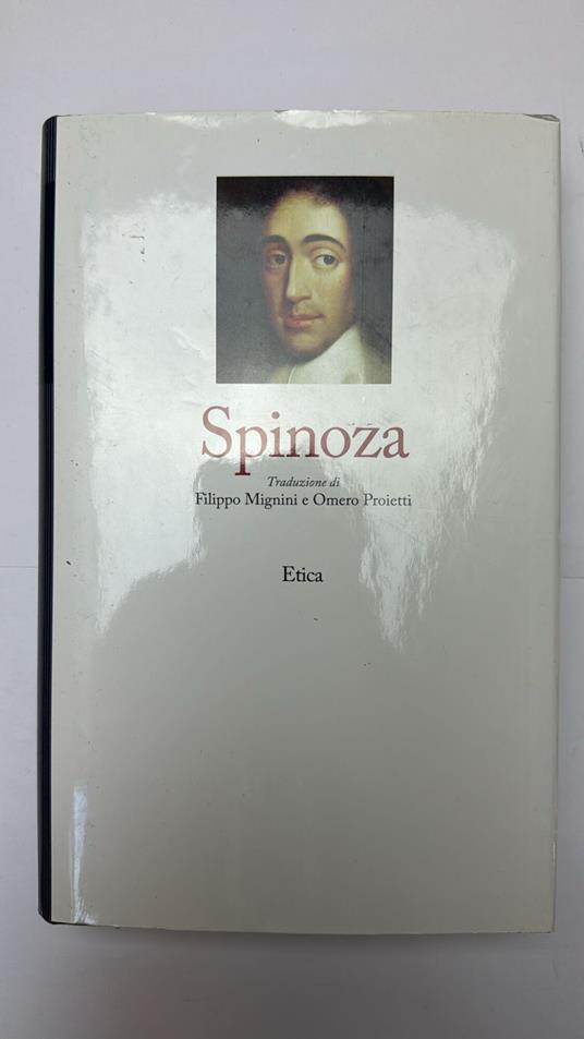 Etica - Baruch Spinoza - copertina