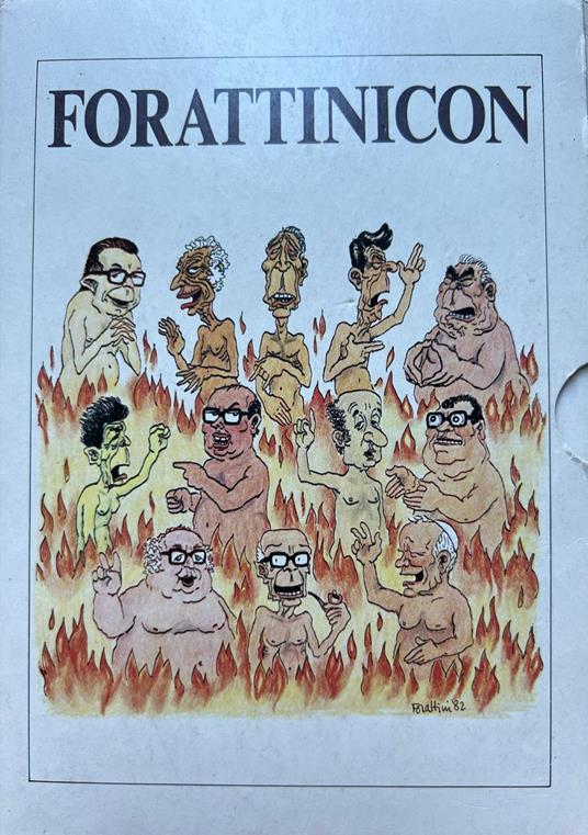 Forattinicon - Giorgio Forattini - copertina