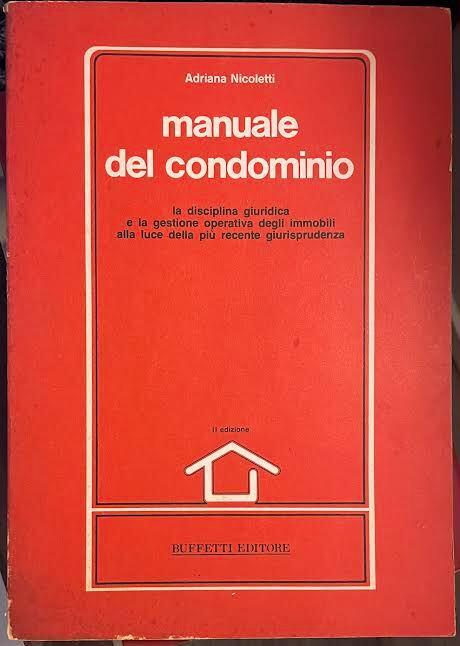 Manuale del condominio - copertina