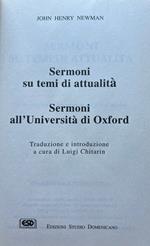 Sermoni su temi di attualità - Sermoni all'Università di Oxford