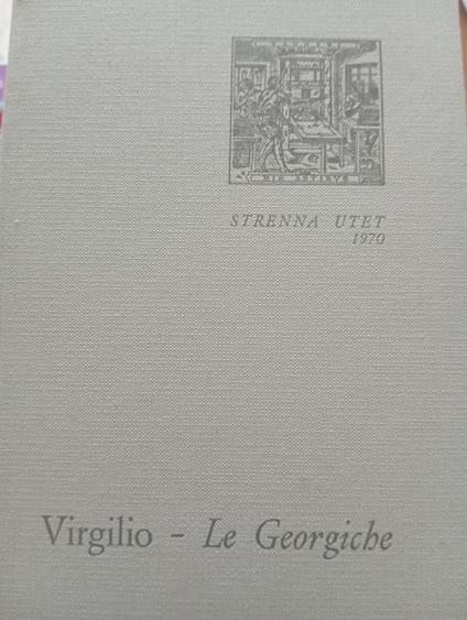 Le Georgiche - Publio Virgilio Marone - copertina