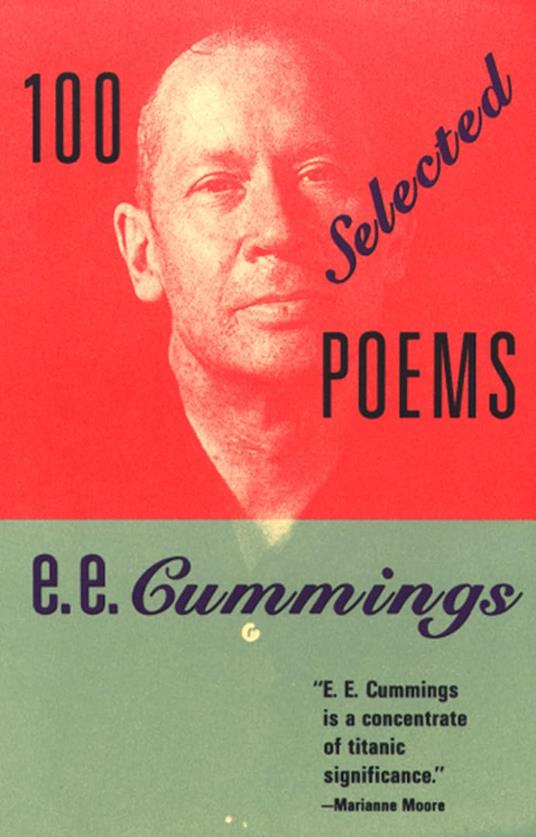 100 Selected Poems by E. E. Cummings - copertina