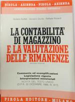 La contabilità di magazzino e la valutazione delle rimanenze