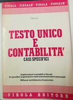 Testo unico e contabilità. Casi specifici