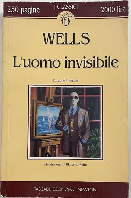 L' uomo invisibile - Herbert G. Wells - copertina