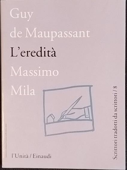 L' eredità - Guy de Maupassant - copertina