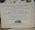 Delle magnificenze di Roma antica e moderna, libro primo. Riedizione dell'opera di Giuseppe Vasi del 1747