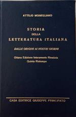 Storia della letteratura italiana, dalle origini ai nostri giorni
