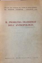 Il problema filosofico dell'antropologia