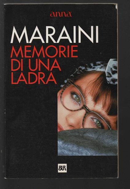 Memorie di una ladra - Dacia Maraini - copertina