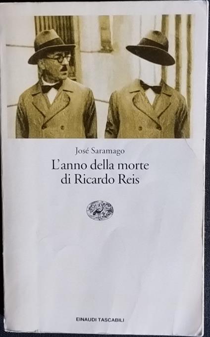 L' anno della morte di Ricardo Reis - José Saramago - copertina