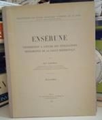 Ensérune. Contribution à l'étude des civilisations préromaines de la gaule méridionale. Texte + planches