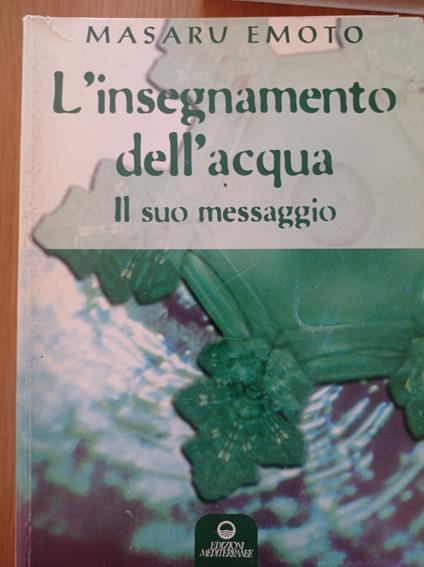 L' insegnamento dell' acqua - copertina