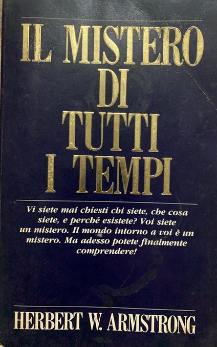 Il mistero di tutti i tempi - copertina