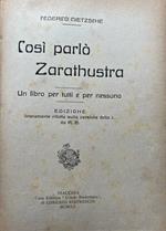 Così parlò Zarathustra