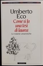 Come si fa una tesi di laurea