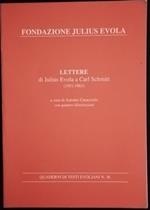 Lettere di Julius Evola a Carl Schmitt (1951-1963)