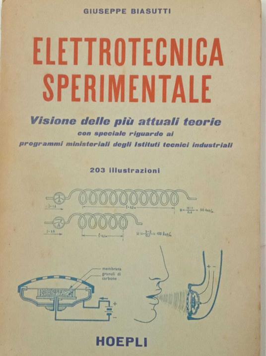 Elettrotecnica sperimentale - copertina