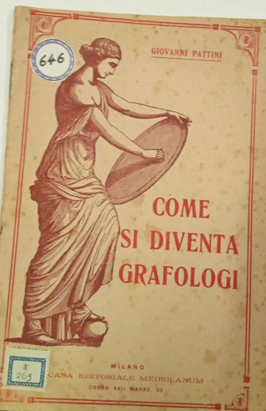 Come si diventa grafologi - copertina