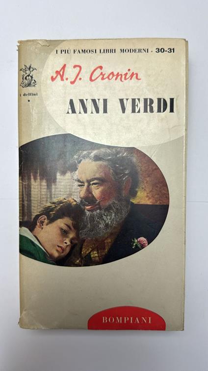 Anni verdi - A. Joseph Cronin - copertina